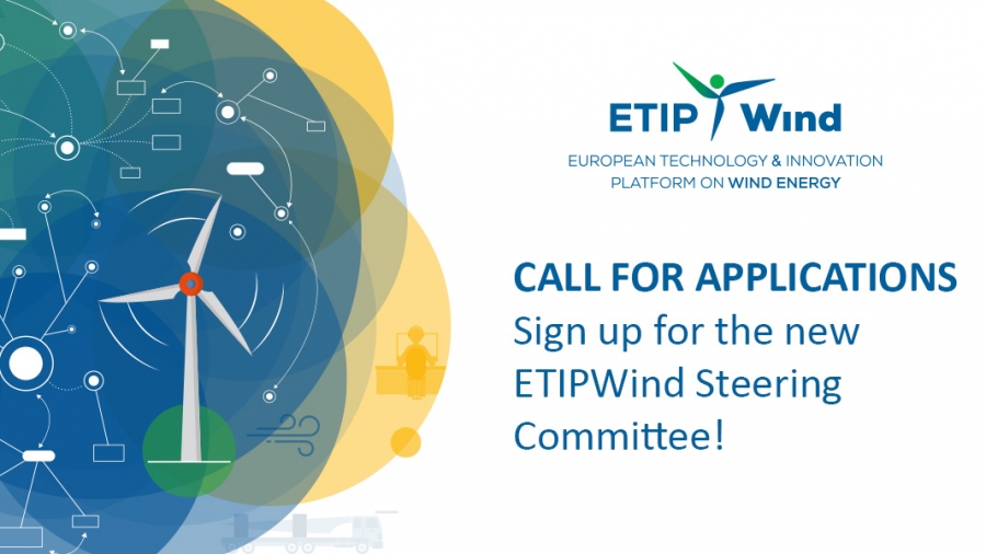 ETIPWind - Call for applications steering committee banner